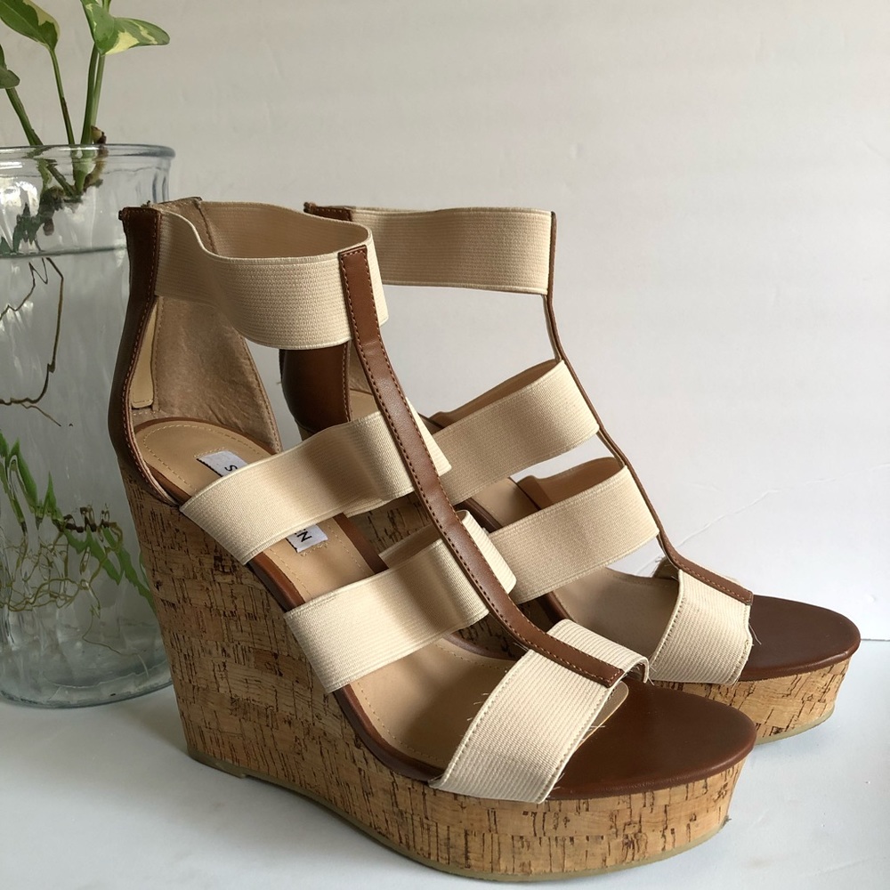 Cork Wedges  Selinah 9.5 boho